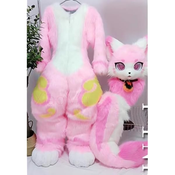 ケモノ　着ぐるみ　ケモ手　ケモ足　コスプレ Amazon.co.jp: 【手、ボディ一体型着ぐるみ】 ケモノ FURSUIT